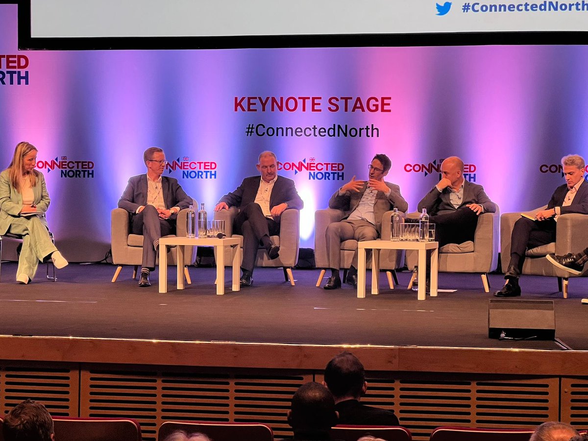 Today at #ConnectedNorth, Matt Tully Director of Infrastructure Engineering &amp; Delivery joined the opening panel and highlighted the importance of Investing in new and existing infrastructure, so customers can enjoy a quality and reliable service.