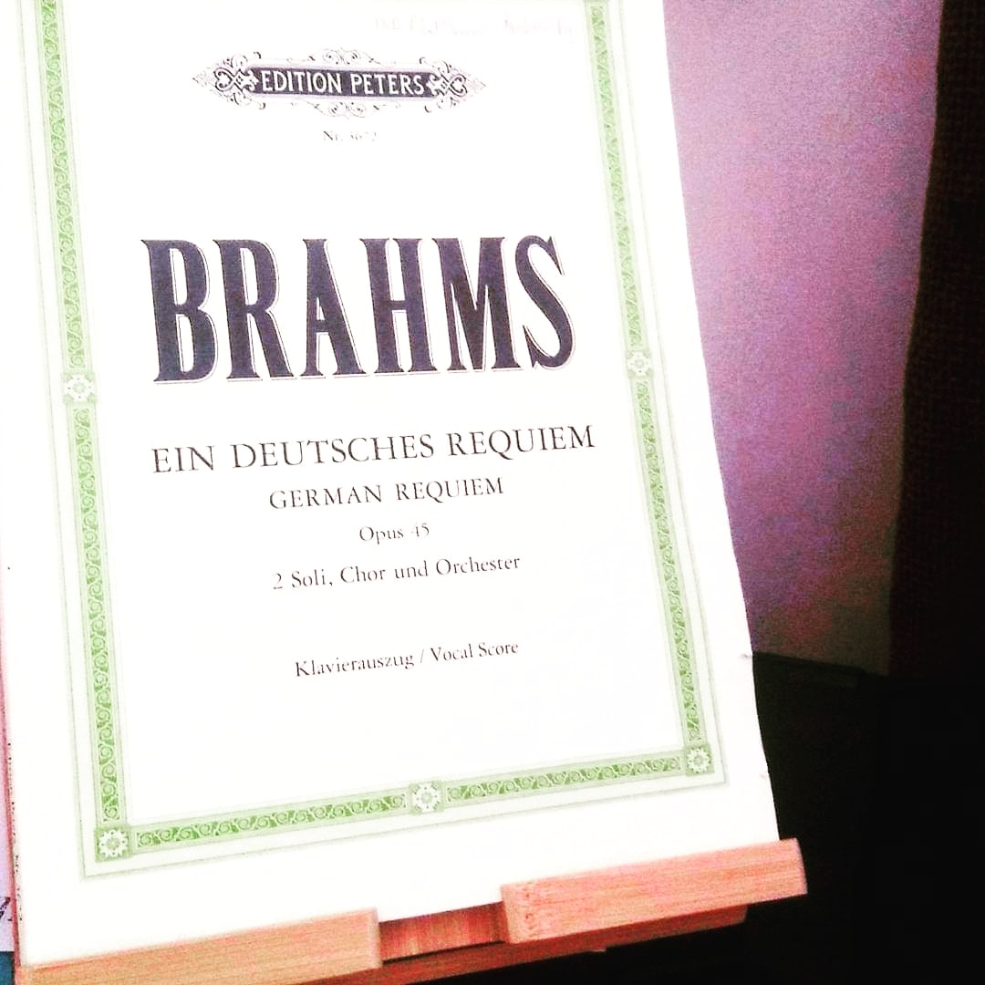 CarlowChoralSoc's tweet photo. 8 weeks away. We can't really believe it! 
Did you know the Brahms Requiem comprises of 7 movements, which together last 65-80 minutes, making this work Brahms's longest composition. Tickets for June 9th 🥰 https://t.co/vdgDzErLBf
#brahms #concert #lovechoral #inCarlow #carlow https://t.co/Gq7H6yqMGE