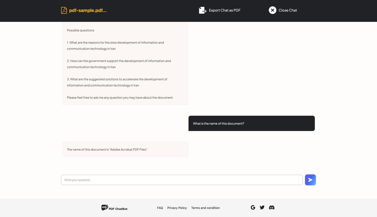 TypesDigital's tweet photo. Save time and energy with @AskYourPdf, the AI-powered search engine for your PDFs. 

Perfect for startups and small businesses looking to stay organized and efficient. 

Try it out today and streamline your document search!
#AItools #Starship #startups #AI https://t.co/t6qQM9Y9se https://t.co/hA1LdiXKjk