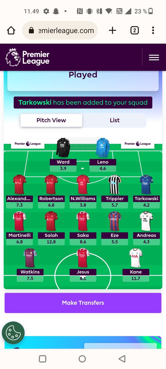 FPLfinland's tweet photo. Planning my FH to look something like this. It's sad that almost all the FH teams for the upcoming week will be pretty template teams... Do you have any bigger differentials planned? @julitellsh @tahmanappi @zulkkaa https://t.co/wffJOoZwgP