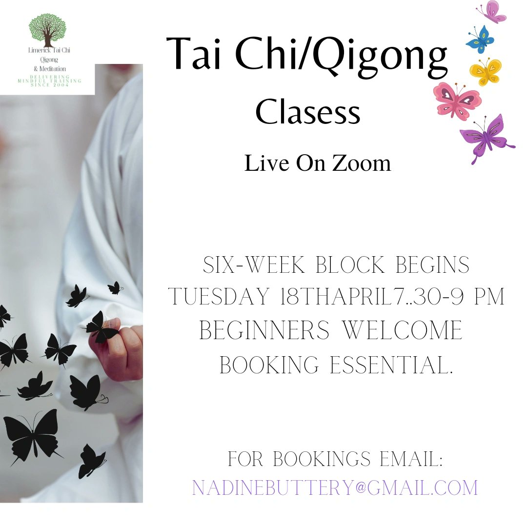 OutoftheBlueLim's tweet image. Starting tomorrow  still some places available. Email nadinebuttery@gmail.com if you'd like to join us for a weekly release and relax 😌
#emotionalhealth #Qigong #taichi #balance