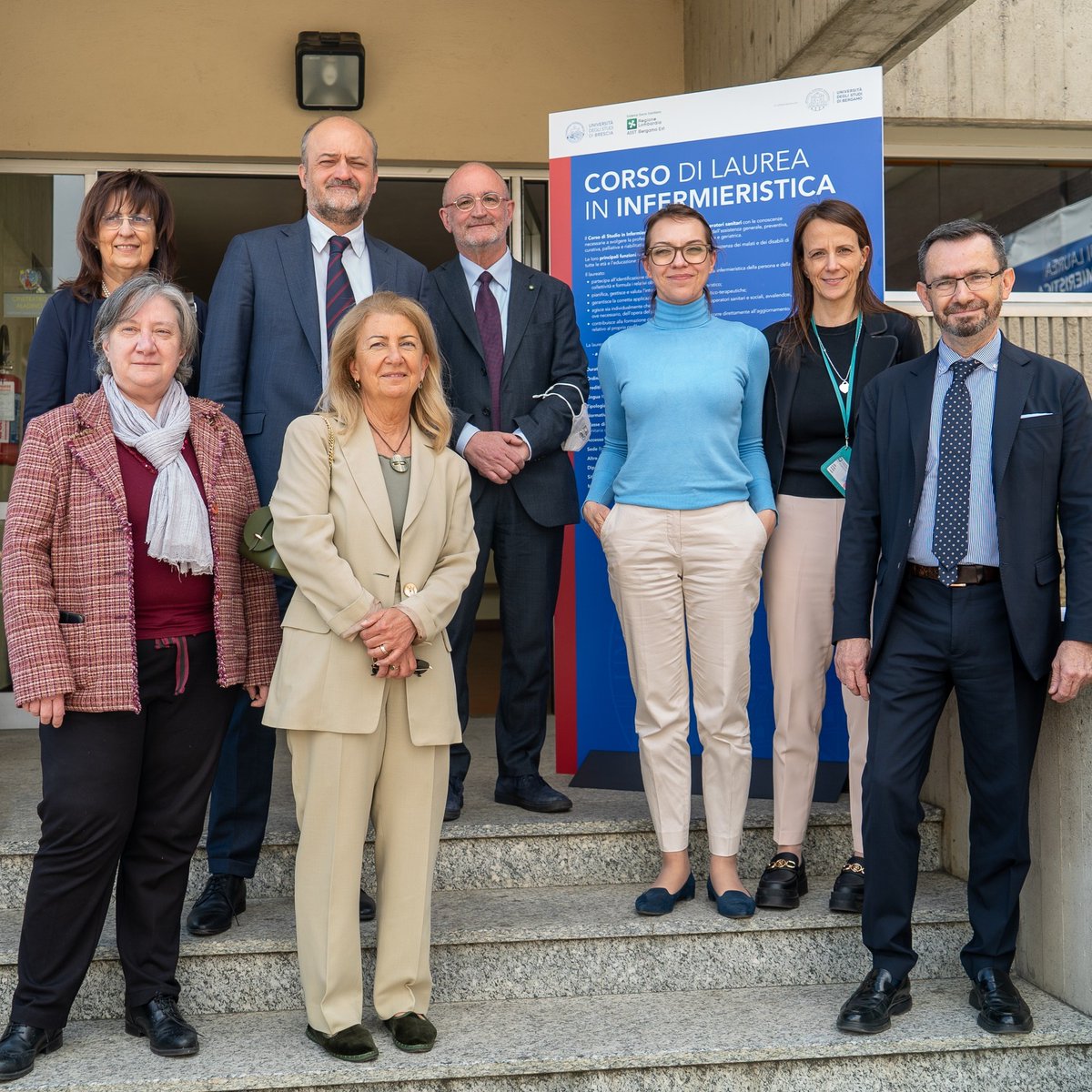unibs_official's tweet photo. 📢 #unibs rafforza l’offerta formativa: dall’a.a. 2023/24 il Corso in #Infermieristica sarà attivo anche ad Alzano Lombardo presso la nuova sede decentrata di @asstbergamoest, in collaborazione con @UniBergamo e con la Conferenza dei Sindaci del Distretto di Bergamo Est. https://t.co/LJsagn2gKw