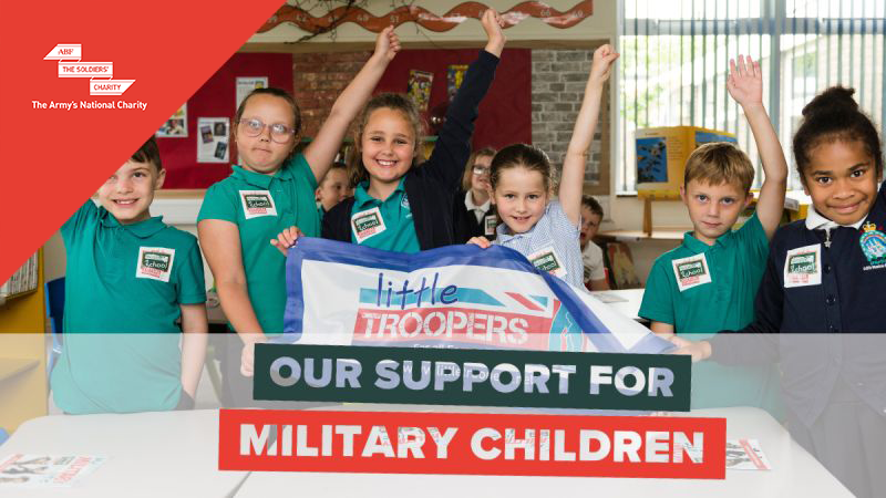 ArmyBenFund's tweet photo. April is the #MonthOfTheMilitaryChild and we say a big thank you to our partner charities such as @CorporalScotty, @LittleTroopers_, @ForcesChildScot and @ReadingForce, who promote the health, welfare and education of Army children in different ways. https://t.co/fBYTRcoJXY