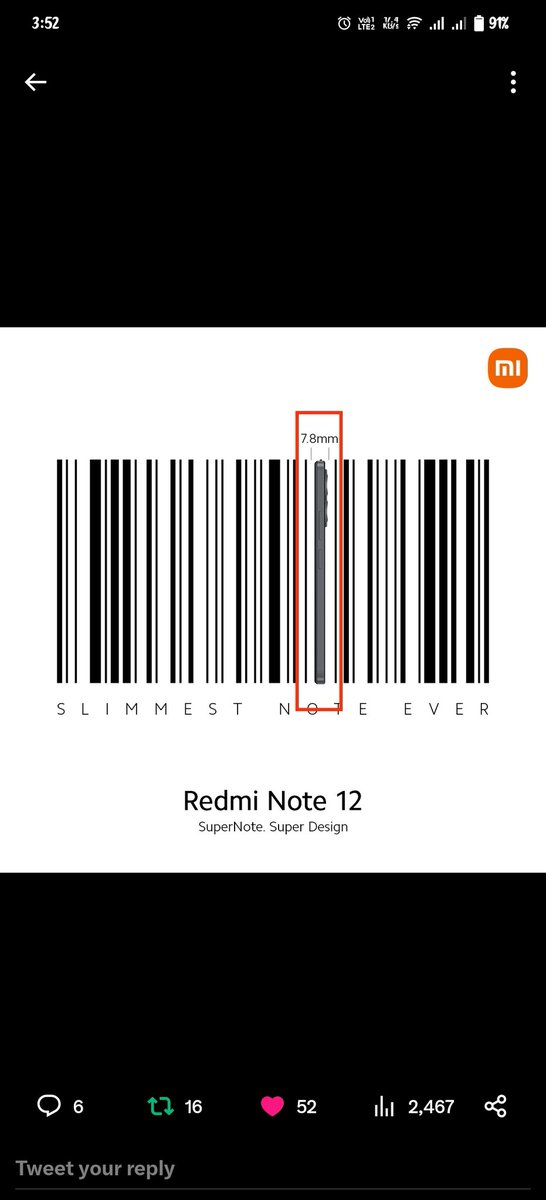 Rrv_06's tweet image. #RedmiNote12
#SuperNoteSuperDesign

I ❤️️#Redmi