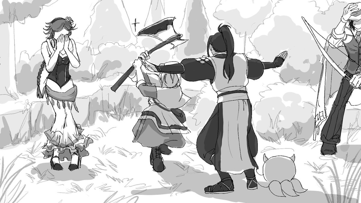 Maybe my real otp has been HikarixOctopuff all along /hit 