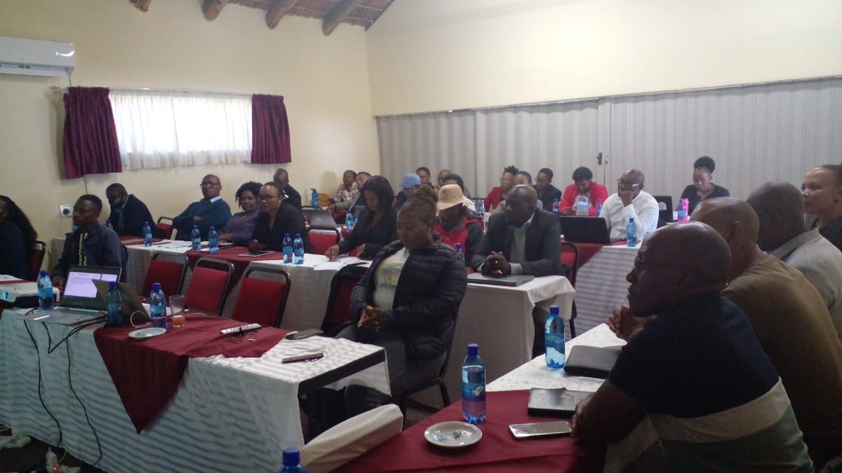 This Week, Lesotho, in collaboration with @AfricaCDC is mapping out the existing laws, regulations, policies that support Biosecurity and Biosafety implementation and improvement. This will help the country to develop BSBS Legal Framework domestication plans. @dr_maruta