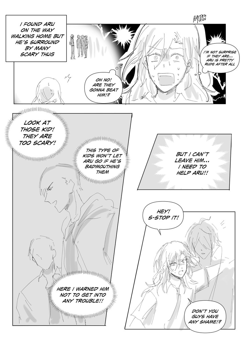 #haikaveh

strongest highschool gangster pretending to be feeble kid when he's with his beloved senior😔✨ https://t.co/MsChwsTQWZ 