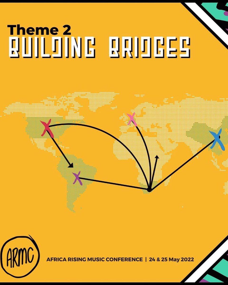 “Building Bridges” is our second theme for this year’s #ARMC23 conference. As we are working towards promoting the growth and advancement of African music on a global stage, this theme perfectly captures our vision and mission✨.