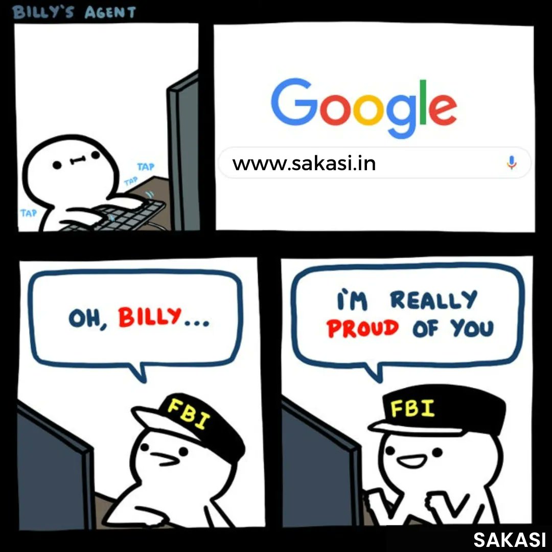 Even Billy know what to do in the field😂 Don't fool yourself... Come check this and make your FBI agent proud too😅😂 buff.ly/40et4qh . . . #sakasi #sakasiindia #onlinepresence #digitalsolutions #startupsolutions #fbimemes #memepage #meme #explorepage #funnymemes #jokes
