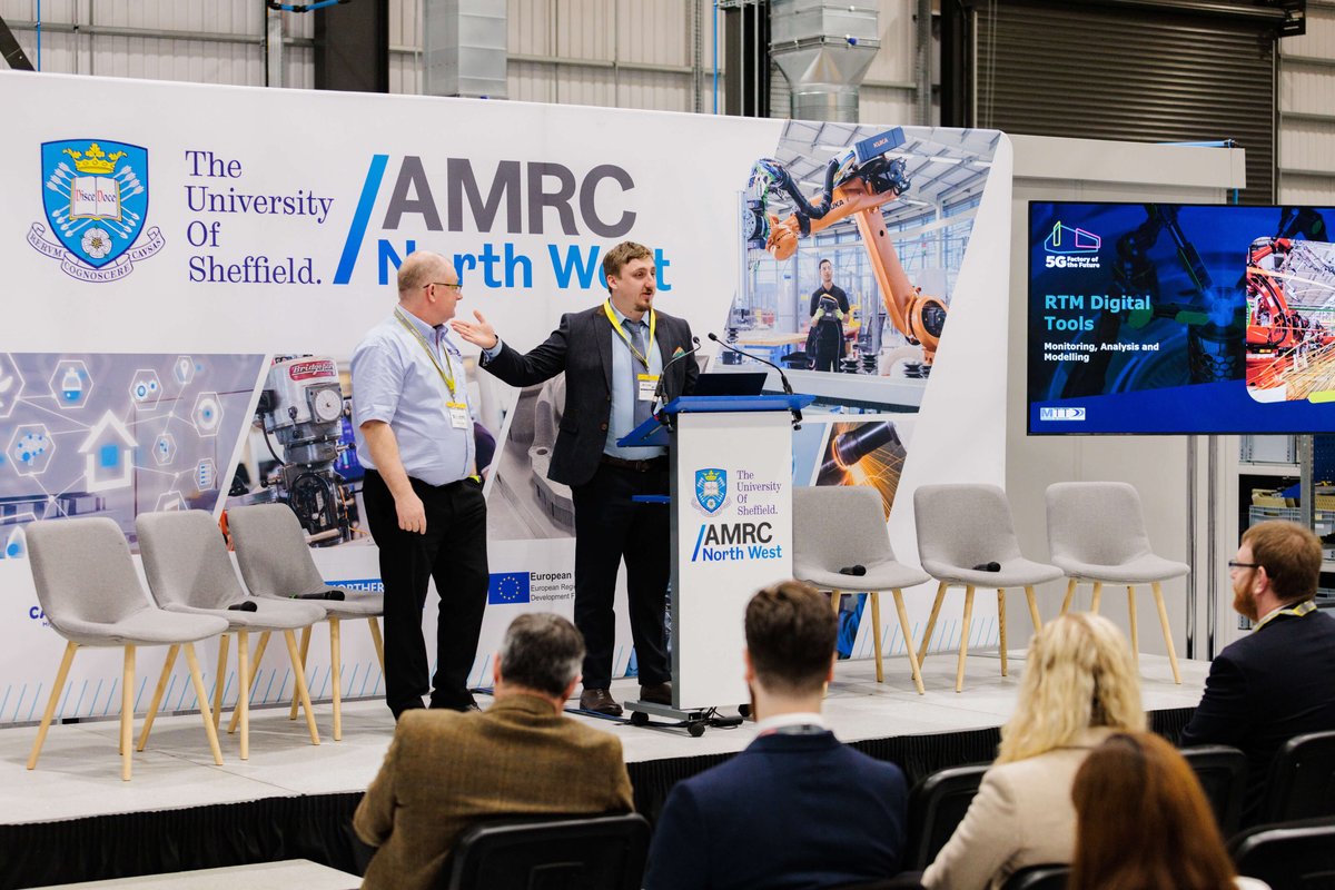 Last month our team attended the final 5G #factoryofthefuture event at AMRC North West. 

Read more about the project via our website 👉  mtt.uk.com/mtt-support-10…

#5GFoF #5Gtechnology #5GManufacturing