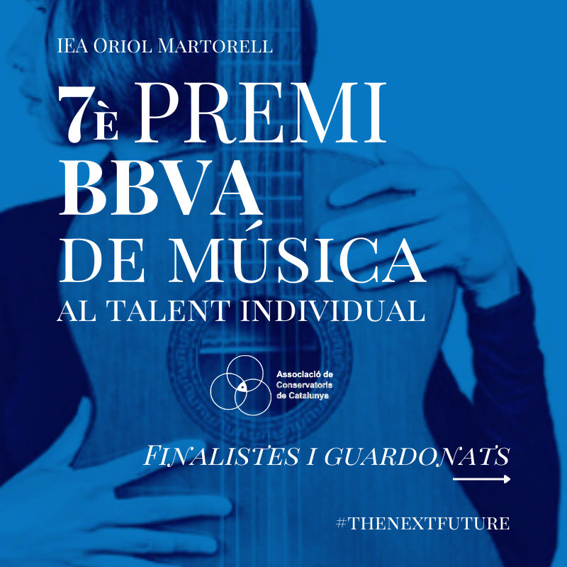 IEAOm's tweet photo. Alumnes del centre han estat guardonats al #PremiBBVAdeMúsica al talent individual, en la seva última edició celebrada el cap de setmana al @ConservatoriGi.
Moltes felicitats a tots els finalistes i guardonats.
@ACCatalunya @Fcaixescat
#socdelOriol #TheNextFuture https://t.co/uzbmM28UoQ