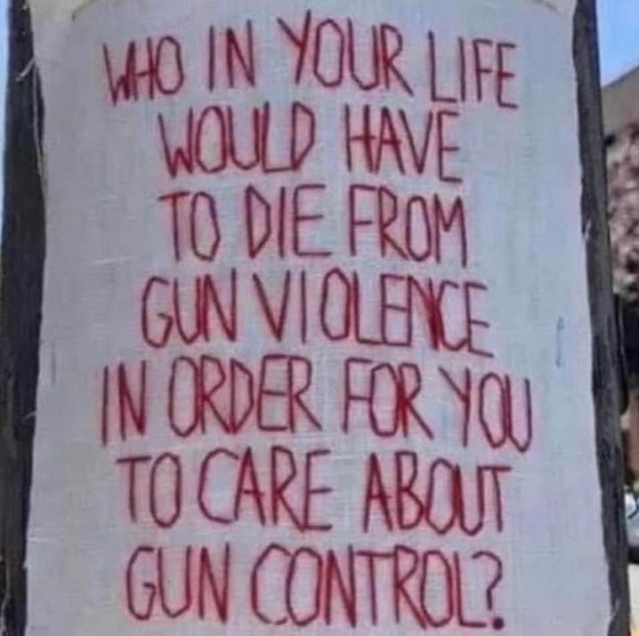 @GOP 
Who's going to have to die before you care more about human lives than #NRABloodMoney ? 
*Your* child?
*Your* partner? 
*Your* parent?
Who? What's it going to take? 
#NRAOwnsTheGOP 
#FreshResists #Fresh