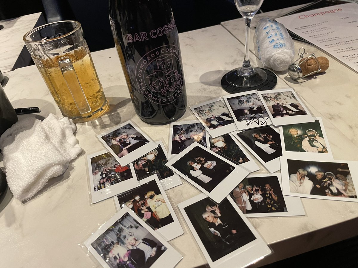 kyomiiiii____'s tweet photo. 昨日ガチ幸せだった���コスモのBARオープン日初シャンパンいれてきた🫶
シャンパン第1号とれたのもたくさんみんなとお話できたのも最高だた!仲良くしてくれた皆さんありがとでした!
#コスモハイツ205
#barcosmo
@cosmo_205 https://t.co/JUDyazzlG4