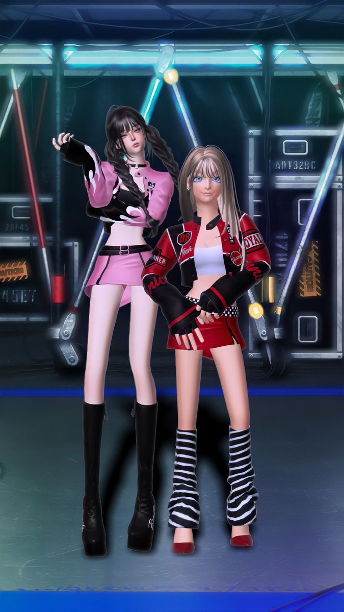 myladyyue's tweet photo. RIDER OUTFIT - Lili and Remi
#zepeto #rideroutfit #riderjacket #techwear https://t.co/hWx9d0If61