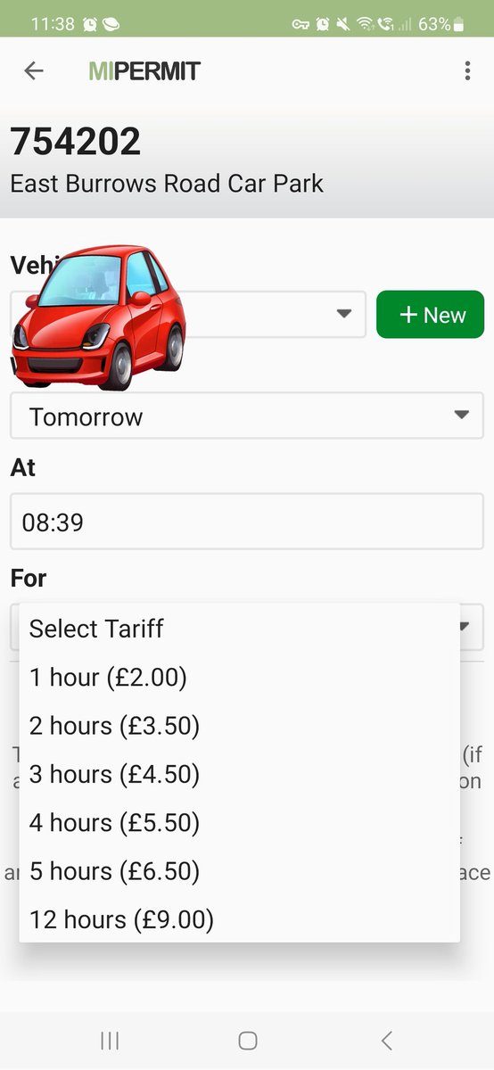 Hello <a href="/SwanseaCouncil/">Swansea Council</a> please explain why the MiPermit app is not offering the residents rate? East Burrows should be £8 for 12hours but it states £9 is the only long stay option.