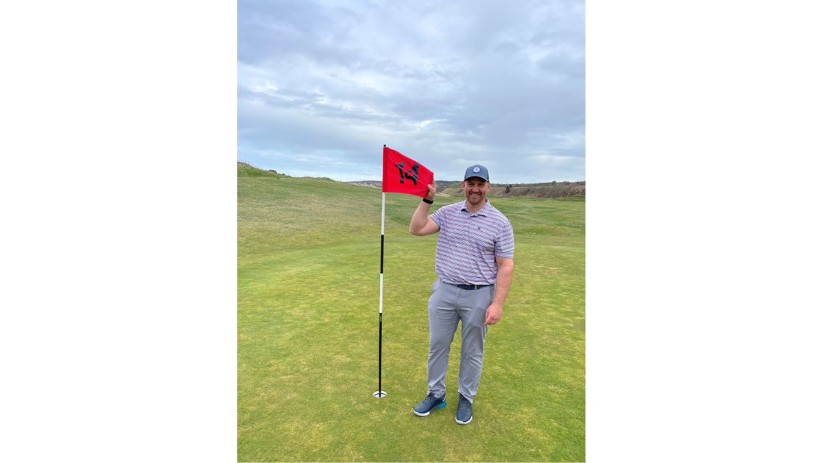 ‼️ Hole in One Alert ‼️ 
Congratulations to John Stanley for his hole in one at the 14th yesterday, well done! 👏👏👏
John and his golfing buddies are on an 11 day golfing tour from Pittsburgh, USA.
Thanks guys for visiting Cullen Links.
🏌️‍♂️🏌️‍♂️⛳️⛳️🇺🇸🇺🇸🏴󠁧󠁢󠁳󠁣󠁴󠁿🏴󠁧󠁢󠁳󠁣󠁴󠁿
