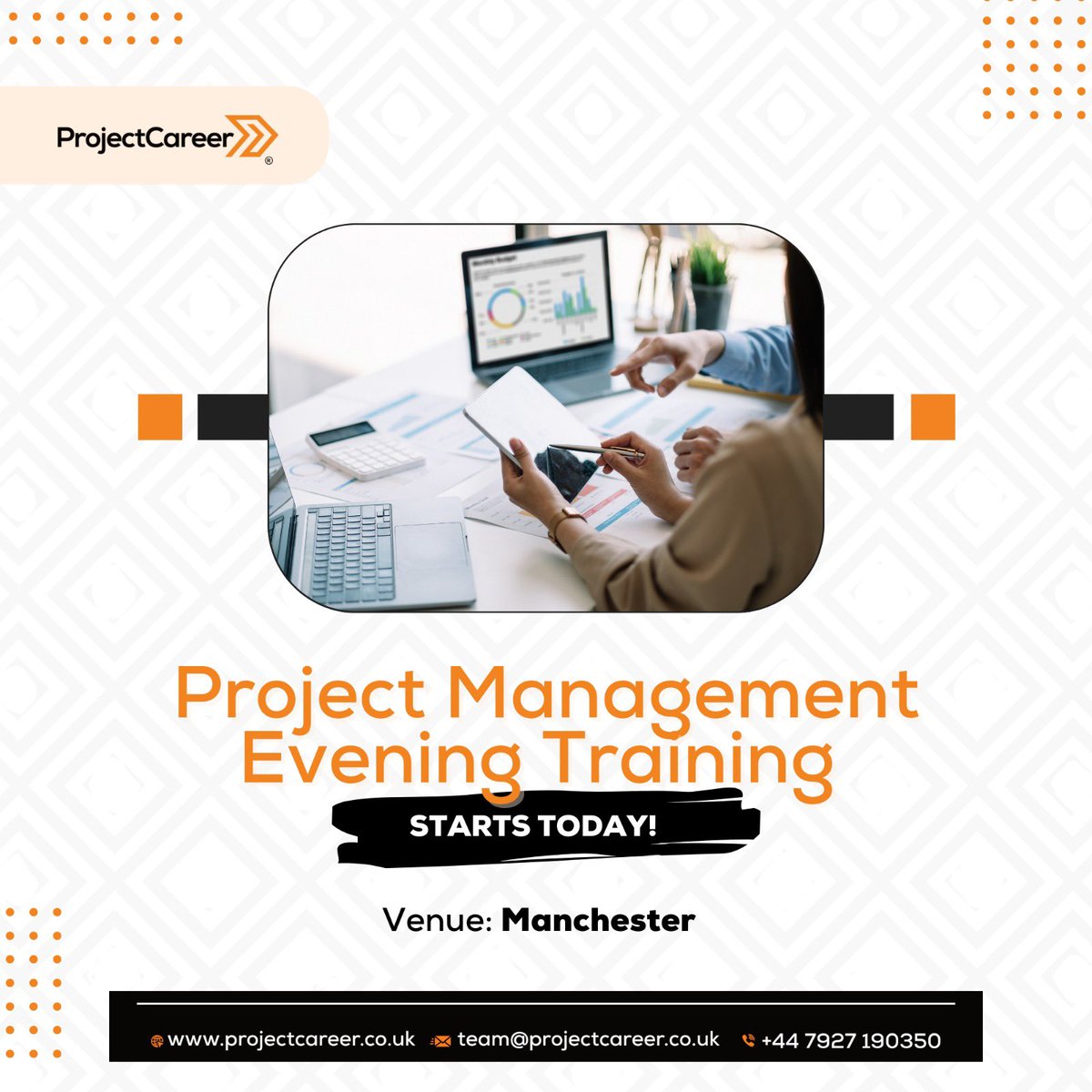 Our project management evening training starts today! 

Where would you rather be this evening? Hurry to our website to register and save your spot! 

#frankocean 
#westbrook
#MondayMotivation 
#Arsenal 
#Welsh
#EducationSavesLives
#Guinea
#projectmanagement 
#onlinelearning