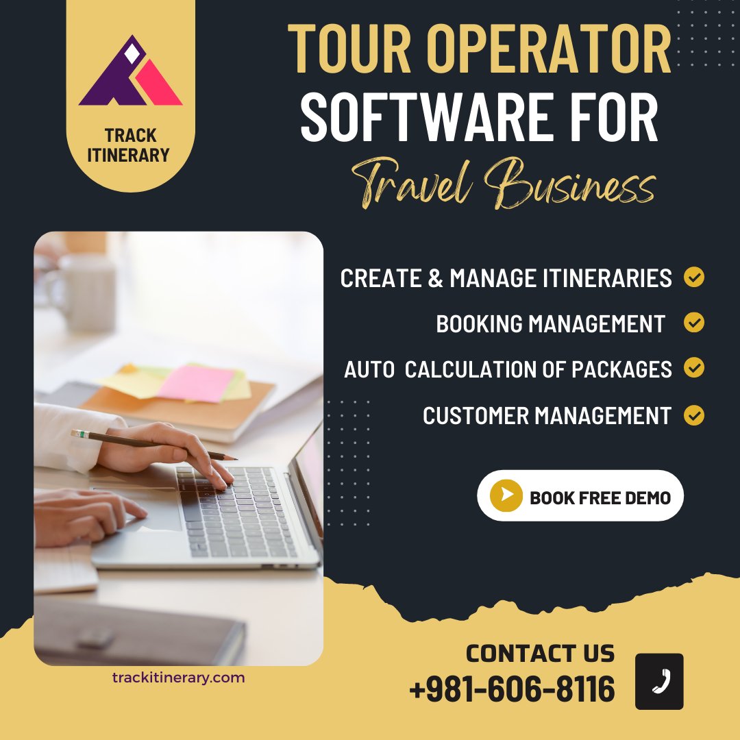 Tour operator software is an essential tool for travel agencies, tour operators, and activity providers looking to streamline their business operations and improve customer service. 
#travelcrm #travelbusiness