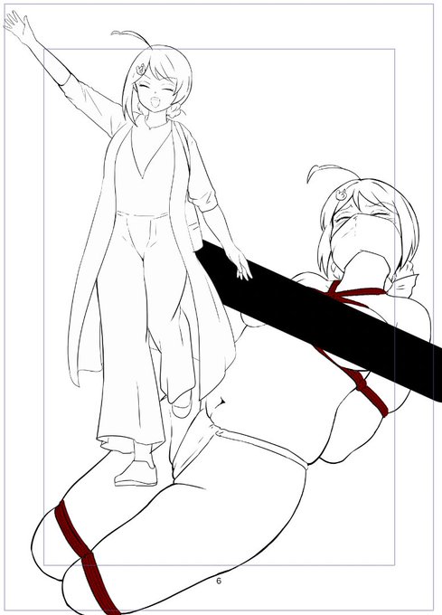 ほんとはComic1にむけてこういう長鯨ちゃんが困る本描こうとしてたけど、用事ができたので欠席&ちょっと先送り
この本は神戸にもっていきます 