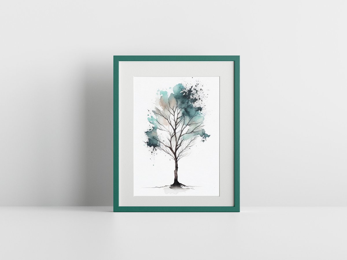 messedupcircles's tweet photo. Excited to share the latest addition to my #etsy shop: Abstract Minimal Watercolour Print - Single Tree (300dpi / 3600 x 2463px / A5 / A4) https://t.co/rrDamzT6pF #green #blue #bedroom #minimalist #abstractgeometric #unframed #wallpaper #abstract #minimal https://t.co/HaJ2qxGpr2
