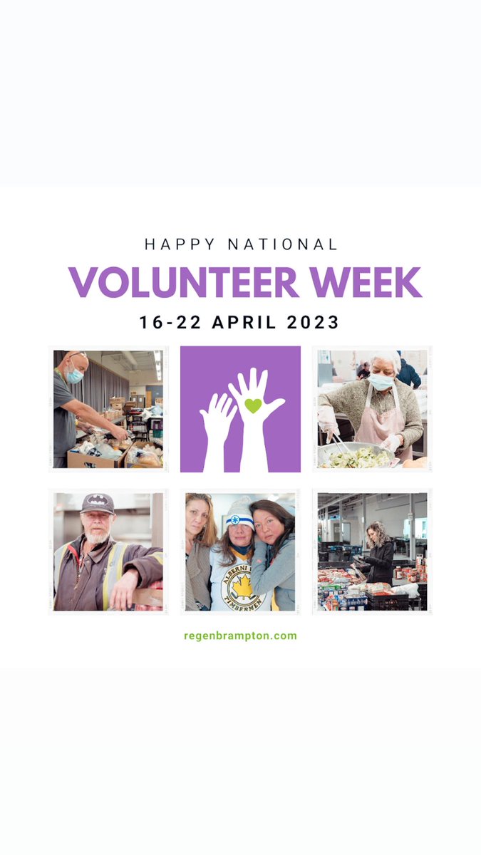 It's National Volunteer Week! This week is for all our wonderful volunteers who consistently give their time and energy to support our mission in restoring hope, purpose, and dignity. Thank you for your passion and commitment. We wouldn't be able to do what we do without you!"