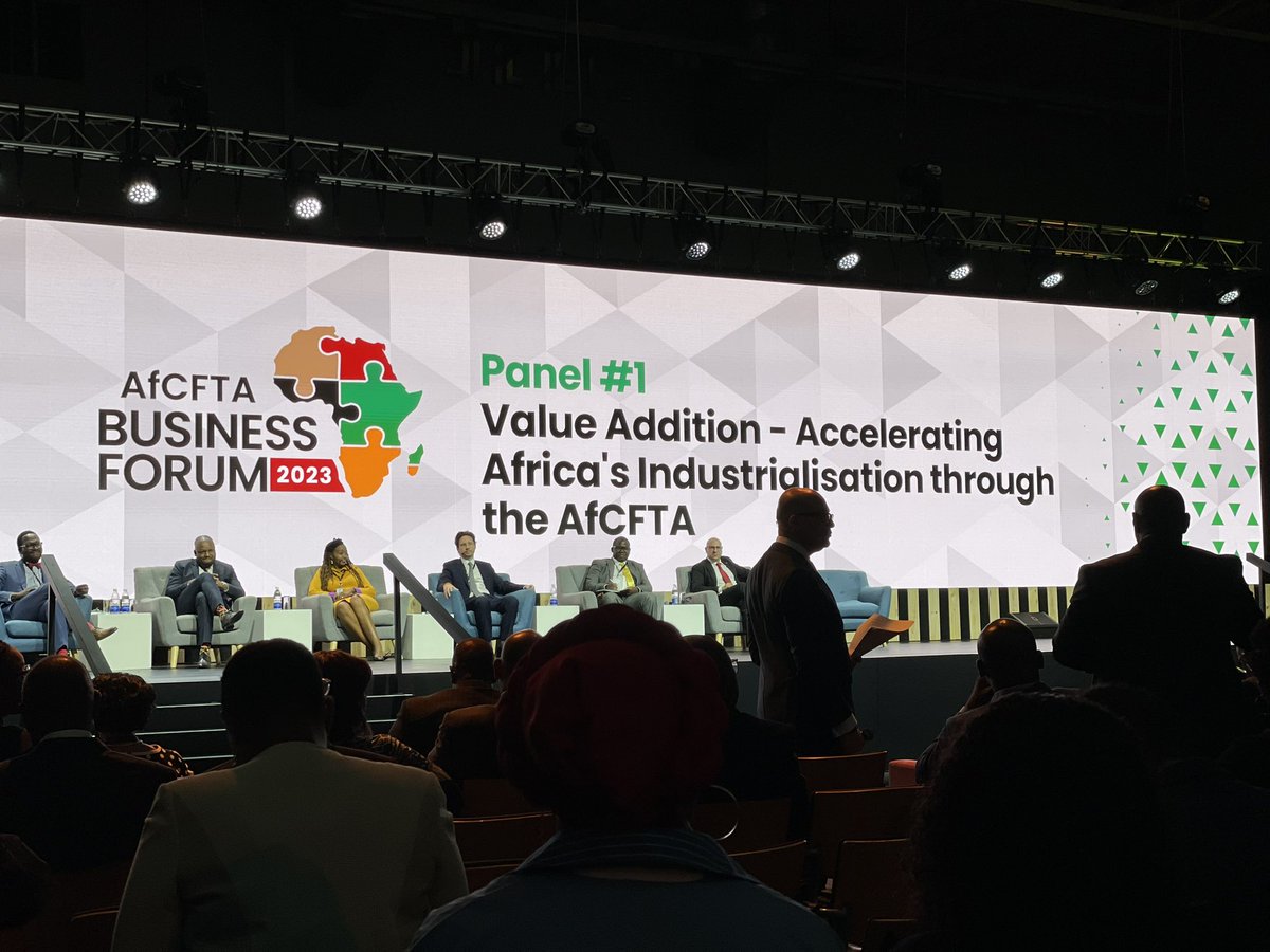 NNteleko's tweet photo. Once #Africa achieves this, she will restore her economic and wealth power #AfCFTABF2023 https://t.co/falRiWSYt3