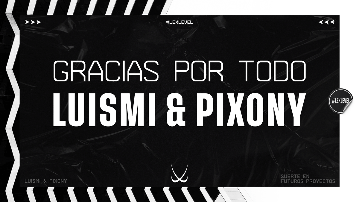 XoldiersEsports's tweet photo. Un lunes muy lunes...
➡️ Hoy nos toca decir adiós a @luismicnk y @pixony como Creadores de Contenido. Infinitas gracias por todo el trabajo y la ilusión puesta en este proyecto. ¡Os deseamos lo mejor! 🖤
Siempre habrá un huequito en el #LEXJet para vosotros. 🛫
#LEXLevel https://t.co/PcRcT0SoCZ