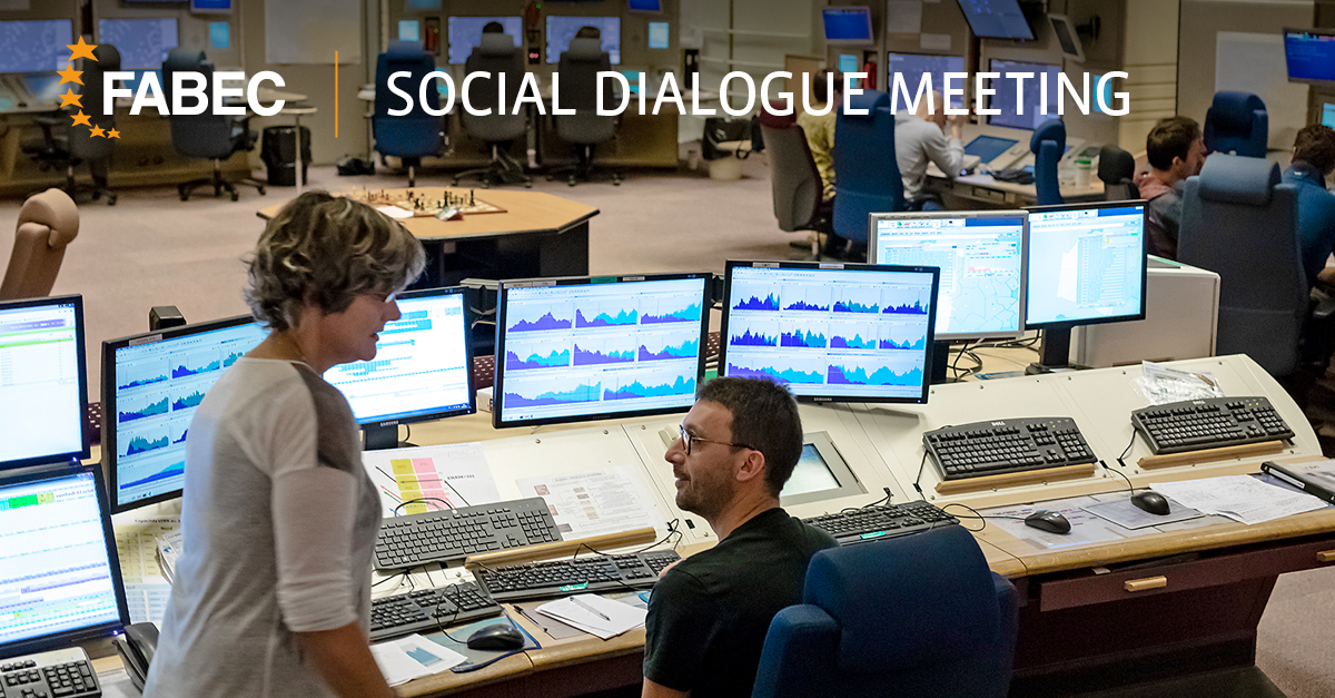 FABEC6's tweet photo. #FABEC will hold the next social dialogue meeting on the 16th of May bringing together #ANSP CEO members with social partners to address key topics - performance, planning and single European sky initiatives.

#LVNL #DGAC #skeyes #Skyguide #DFS #MUAC #EUROCONTROL #LUXANA https://t.co/C4J3ni3fwr