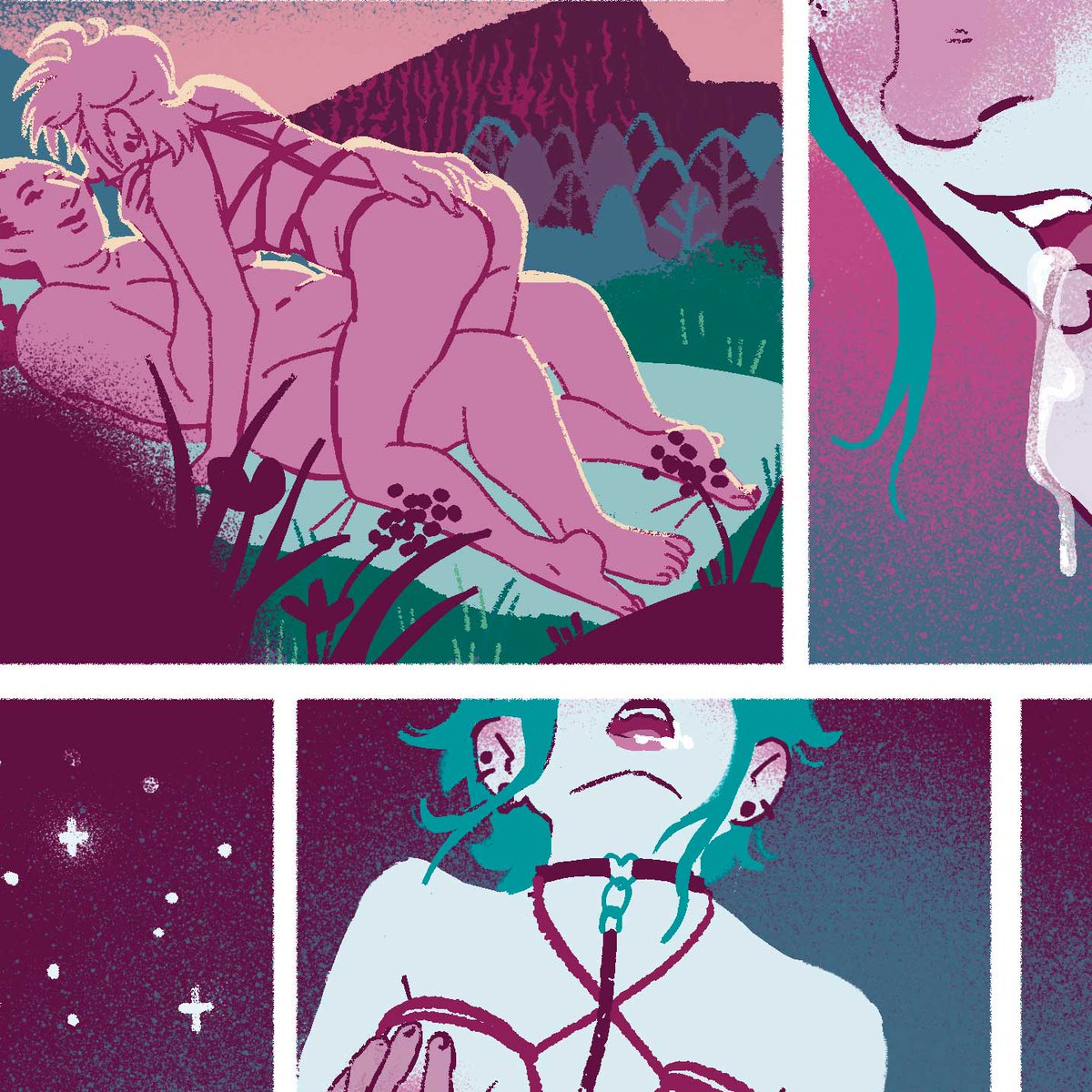 discordcomics's tweet photo. Nothing says spring like flowers bursting in bloom and sapphics bursting in… well, you know what we mean. SUCCULENT, A Trans-Inclusive Sapphic Anthology is open up for submissions 😩 https://t.co/rHRF82mLTD