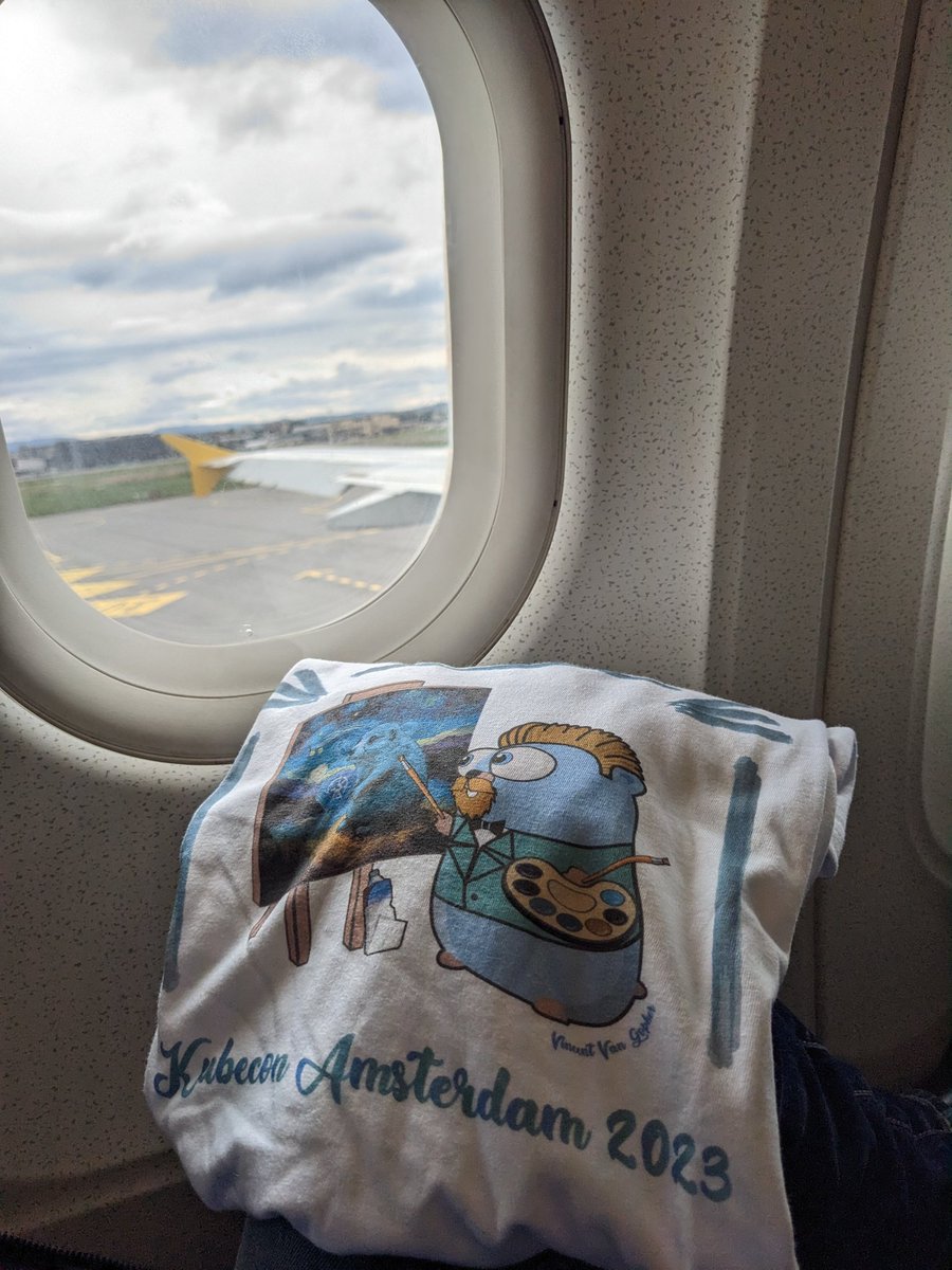 @sighup_ delegation is on its way to Amsterdam! 🚀 You'll find us at booth S97, can't wait to meet you all! 🤩 #VanGopher #KubeConEU #KubeCon #teamcloudnative