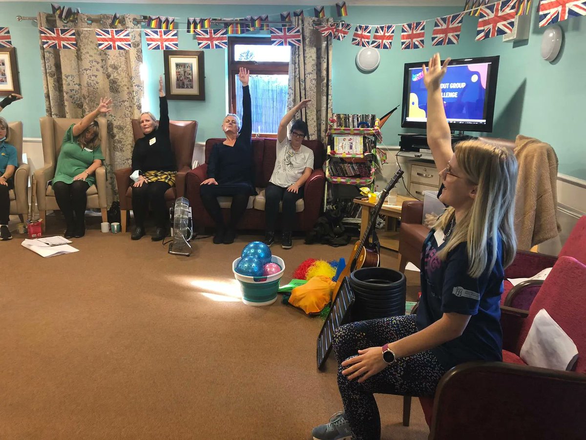 IMMmusicUK's tweet photo. Combining #MusicAndMovement can improve the wellbeing of care home residents, reducing loneliness and enhancing physical and cognitive function. Interested in #TrainingAvailable? Get in touch with us! #CareHomeWellbeing #ElderCare #SeniorLiving #DementiaCare #CareHomeActivities https://t.co/eH4WFgyz5s
