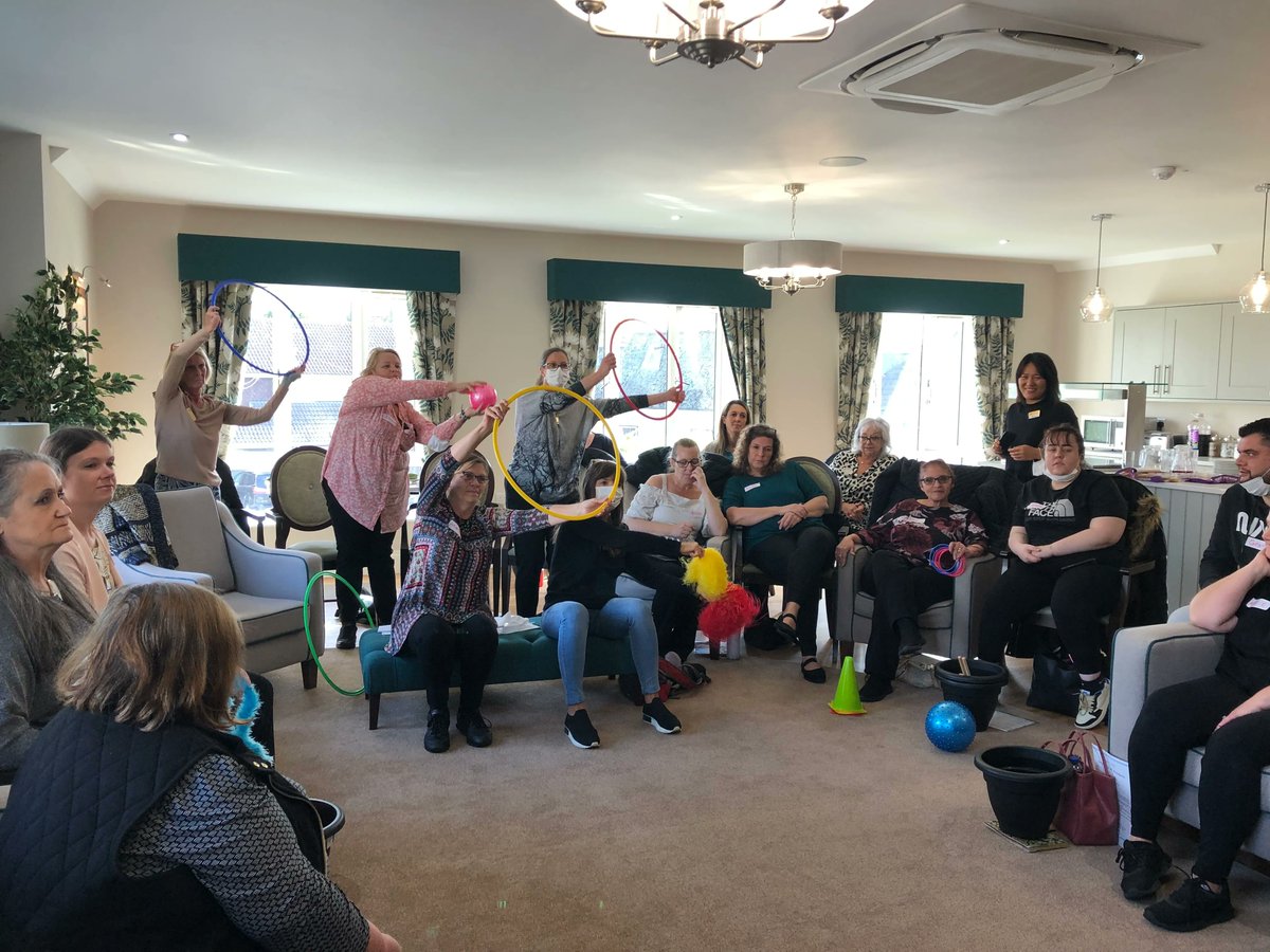 IMMmusicUK's tweet photo. Combining #MusicAndMovement can improve the wellbeing of care home residents, reducing loneliness and enhancing physical and cognitive function. Interested in #TrainingAvailable? Get in touch with us! #CareHomeWellbeing #ElderCare #SeniorLiving #DementiaCare #CareHomeActivities https://t.co/eH4WFgyz5s