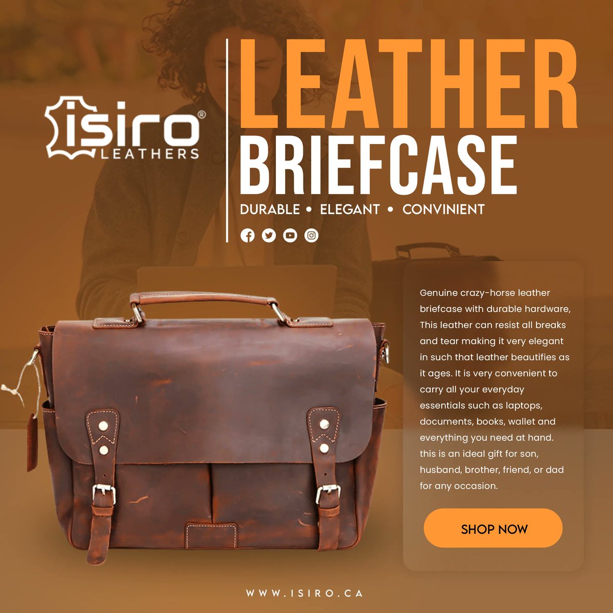 IsiroCanada's tweet photo. "Experience the luxury of leather. https://t.co/6hdr5gZZgm