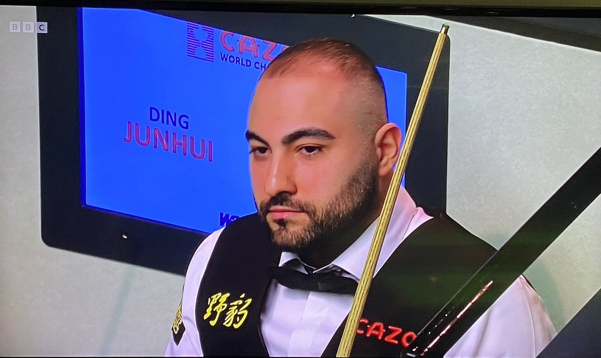 QHouseSnooker's tweet photo. Sensational performance from Hossein Vafaei this morning beating  Ding ! https://t.co/09mmEXRSUe