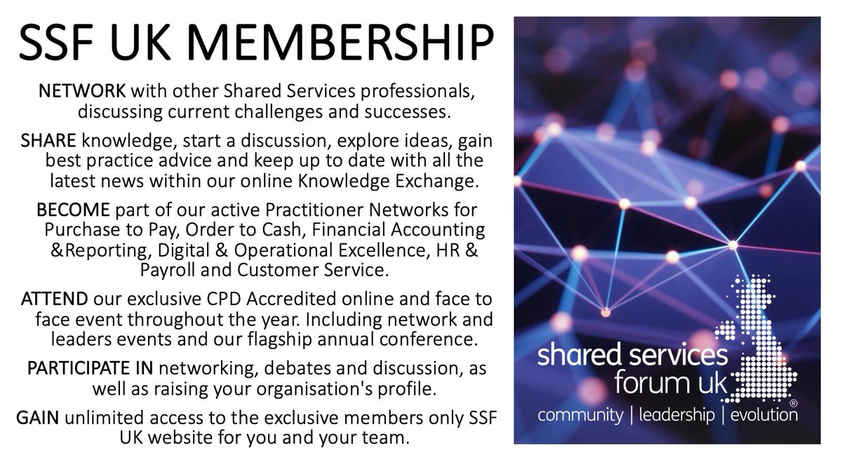 ssforumuk's tweet image. Become an integral part of a forward-thinking, dynamic #community that will foster closer collaboration with other business leaders managing or accountable for UK-based #SharedService organisations from across all industry sectors.
lnkd.in/dKJXGAU
