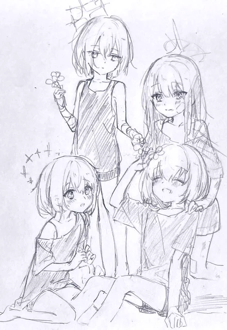 ふと見返してたら好きだな…と思ったので幼少期アリウスの再掲をゆるされたい https://t.co/sDeQyFH9XV