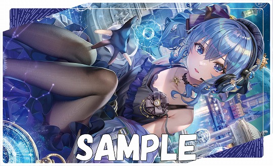 ミッドナイトブルー　水着モルガン　スリーブ　プレイマット Amazon.co.jp: 原神 フータオ 胡桃 スリーブ プレイマット