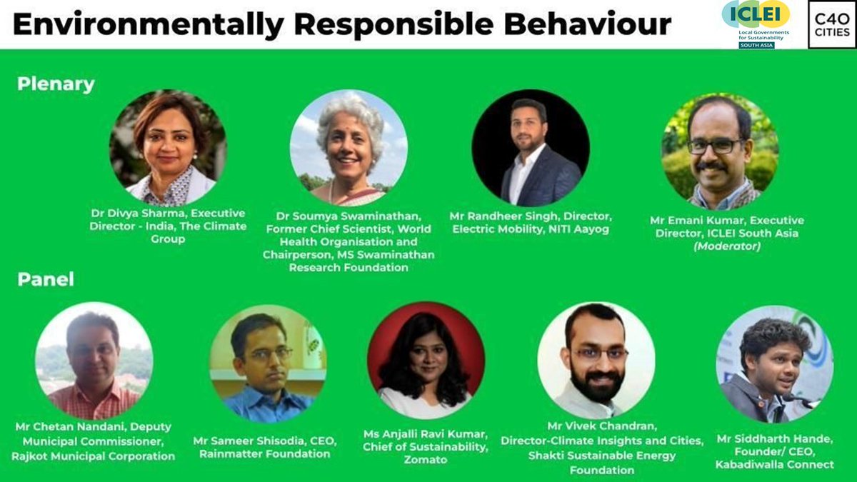 Join us at the conference on Mainstreaming Climate Action in Cities organised by <a href="/c40cities/">C40 Cities</a>, <a href="/MoHUA_India/">Ministry of Housing and Urban Affairs</a> &amp; #ICLEISA to discuss the priority themes of #U20 &amp; identify ways to accelerate #climateaction.

📆April 21, 2023 
📍 Bangalore International Centre
🔗bit.ly/3olx1vf