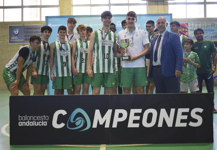 Muchísima suerte a nuestros cadetes de nuestro querido Nacho Benítez <a href="/nachobenitez15/">Nacho</a> porque mañana comienza la fase final del Campeonato de Andalucía #CADEBACM2023 🏀
Todos los partidos serán televisados por el YouTube de <a href="/FAB_Andaluza/">Federación Andaluza de Baloncesto</a> 📺
#MuchoBetis #HayFuturo #GradaBetisBasket