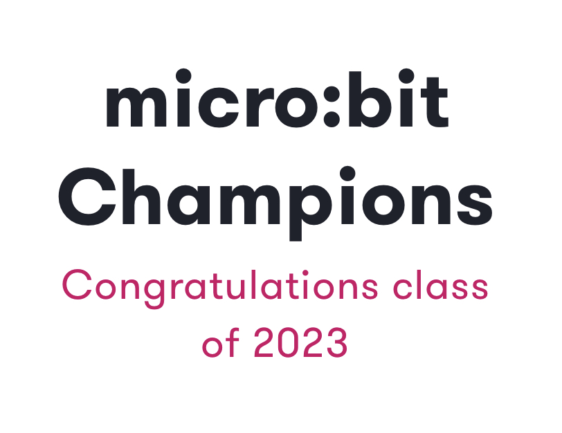 We are soooo excited to join @ microbit_edu champions for the second time.. more amazing things are coming 🔥