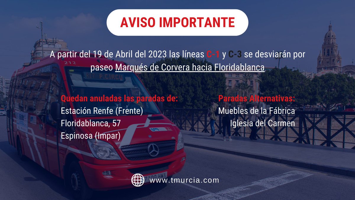 Transportes de Murcia (@tmurciabus) on Twitter photo 