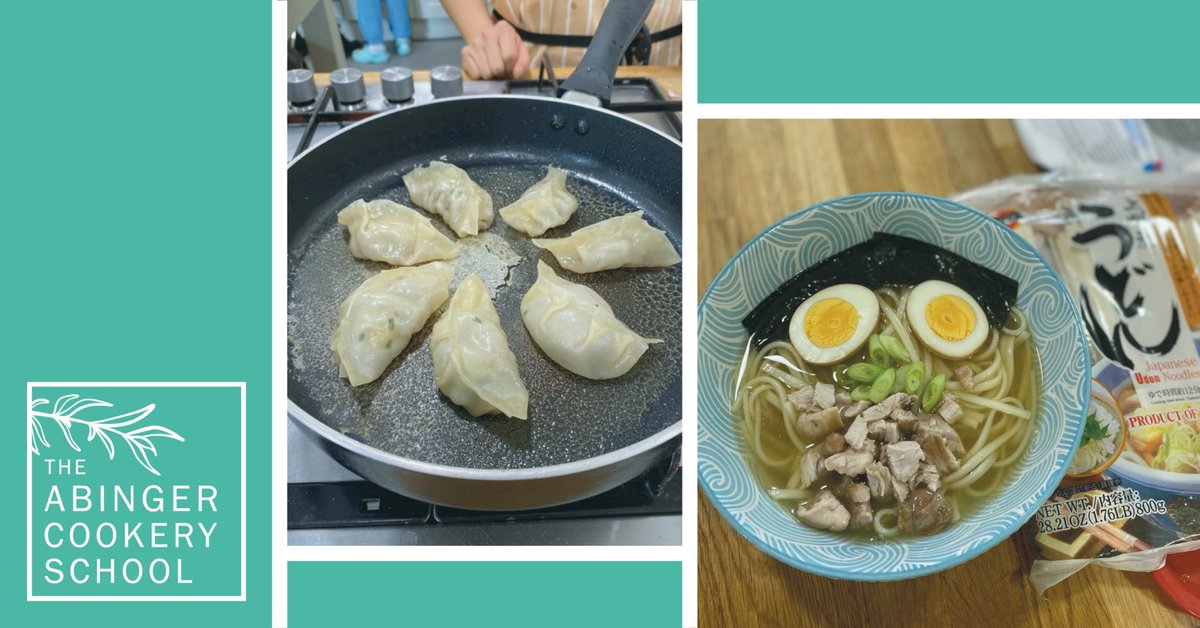 Have you always wanted to try your hand at making #Japanese delicacies?

On our exciting and dynamic Japanese Ramen and #Gyoza course, discover how to make a range of authentic dishes from scratch…

Book your place for our 31 May class now: bit.ly/43FBoS4.