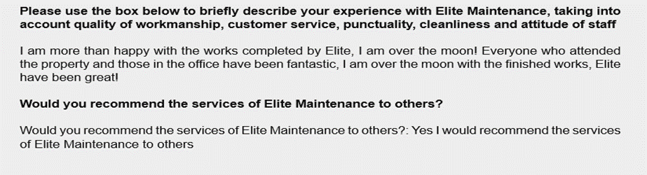 Elite_Repair's tweet photo. A huge thank you to Mr Wright for taking the time to leave such positive feedback!

Another happy customer! https://t.co/DbXVxqPIEE