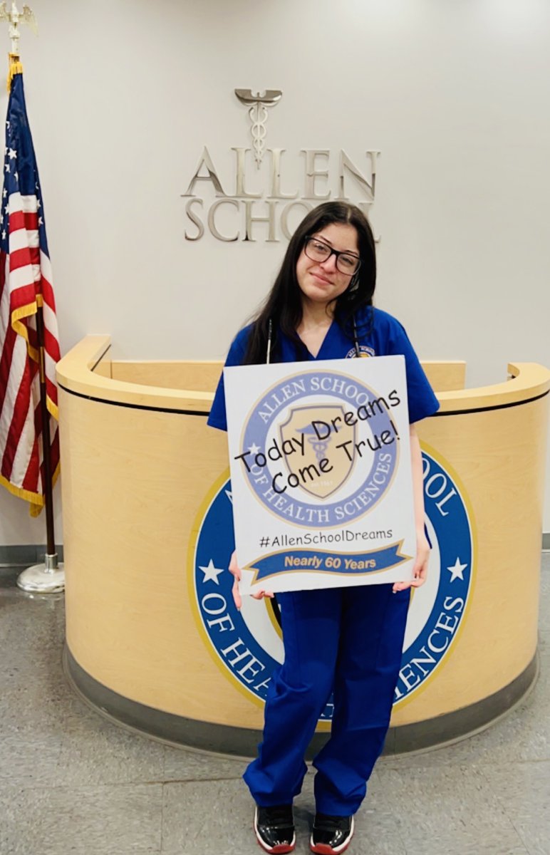 Allen_School's tweet photo. No general education classes! Get hands-on experience with our tailored healthcare curriculum and real-world faculty. Join us today at https://t.co/ZgQy6m1ciV or call 1 (888) 569-7014. #AllenSchool #MedicalAssistant #HandsOnLearning https://t.co/JjIO9h9OTL