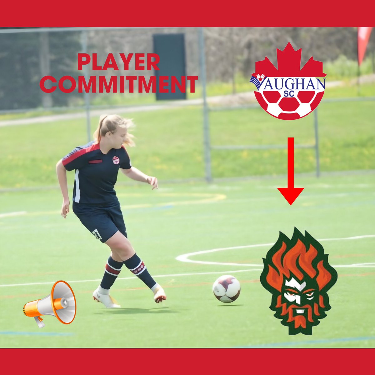 vaughansoccercl's tweet photo. Congratulations to Makenna Acevedo on your commitment to Cape Breton University! We are so proud of you ! @CBU_W_Soccer @cbuniversity #gocapersgo https://t.co/Xr1u72ehO6