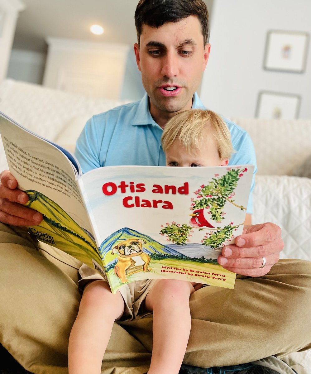 blperry3's tweet image. What do birds symbolize to you? 

It was so special reading Otis and Clara to my son! The story is inspired by our own bulldog, Otis, &amp;amp; pays homage to my late mom, Clara. Jack will never get to meet his grandmother, but this book is a way for her to live in his heart forever.…
