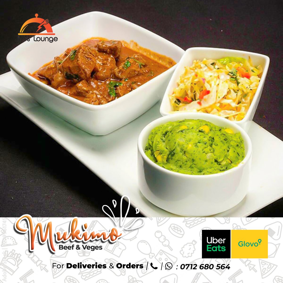 JimsloungeG's tweet photo. Hello Monday, how about the traditional way; Mukimo Beef with Veges & a bottle of water to keep you hydrated.
We do deliveries within Ruiru & its environs.
For inquiries: Call / WhatsApp: 0712680564
#mukimo #beefstew #veges #mondaylunch #lunchtime #Ruiru https://t.co/Kb2h5rybnZ
