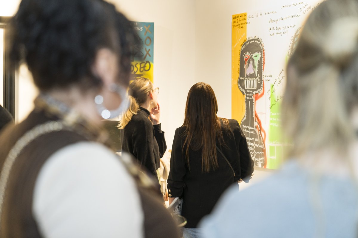 QGGallery's tweet photo. End of Show | Stony’s ‘Time’ Exhibition - Thank you to @BrainTumourOrg, @angellicabell &amp; @bdclondon for showcasing and hosting our late artist, Stony, and for accompanying our guests with a space that was insightful and inspiring for all. See more: https://t.co/m8IeY1FsZ4 https://t.co/ivRxOHqpKv