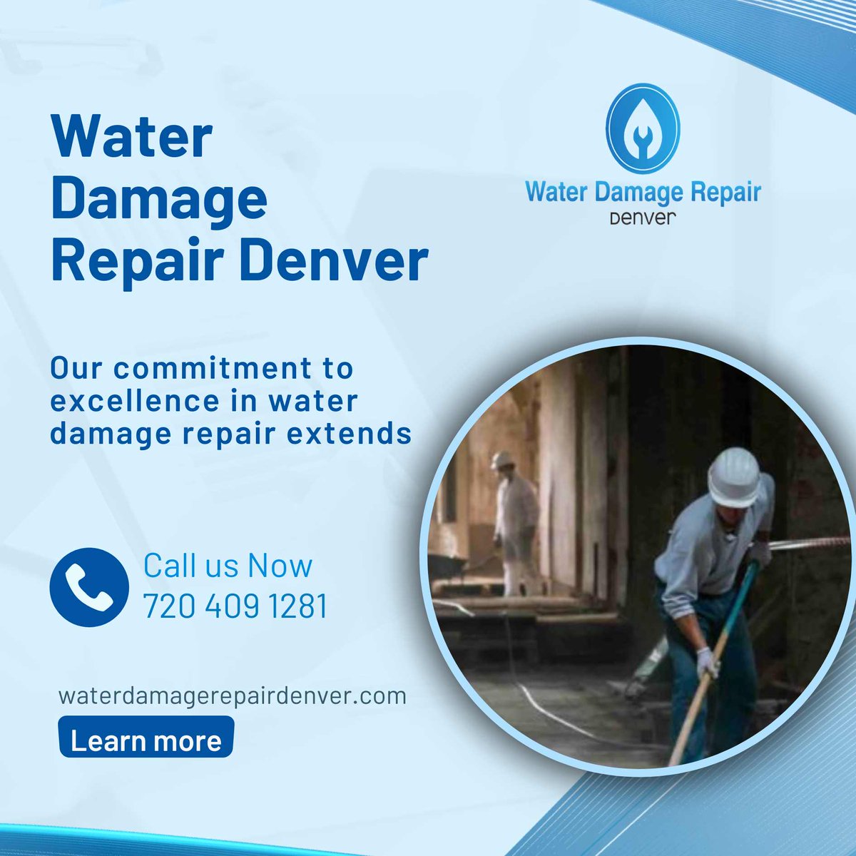 damage_denver's tweet photo. Leave the water damage situation to the professionals at Water Damage Repair Denver

Our Services
Water damage assessment &amp; repair
Mold Remediation
Sewage Cleanup
Emergency water removal

☎️ 720 409 1281
 Visit us: https://t.co/bfyZTT9ZkX

#waterdamagerepairdenver #waterremoval https://t.co/dPPzroZo3l