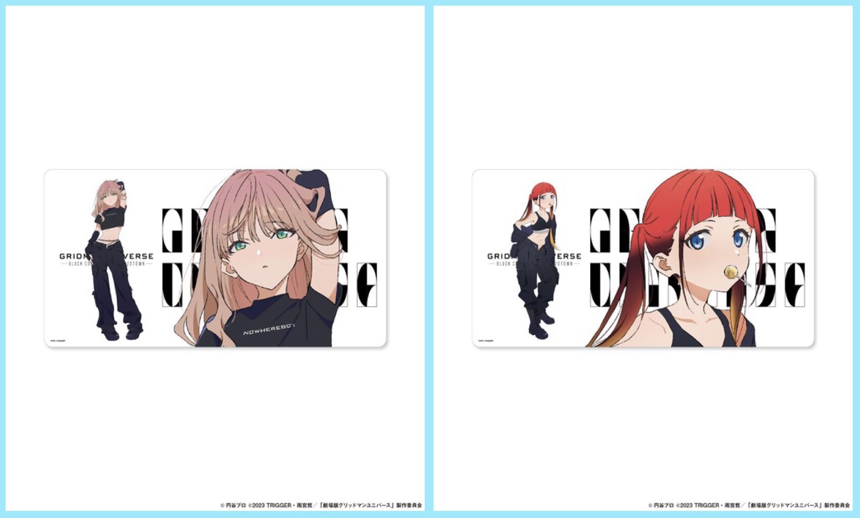 ZOZOTOWN グリッドマンユニバースコラボ ムジナ プレイマット